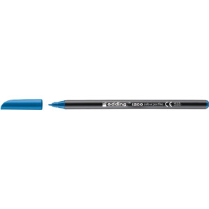 edding 4-1200010  1200 Fasermaler fein hellblau
