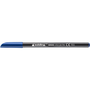edding 4-1200017  1200 Fasermaler fein stahlblau