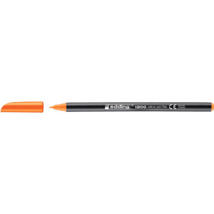 edding 4-1200066  1200 Fasermaler fein neonorange