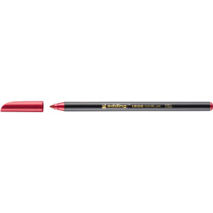 edding 4-1200072  1200 Fasermaler metallic rot-metallic
