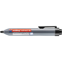 edding 4-12001  retract 12 Whiteboardmarker schwarz
