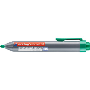edding 4-12004  retract 12 Whiteboardmarker grün