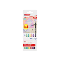 edding 4-1200-6-S999  1200 Fasermaler fein 6er-Set sortiert BTS
