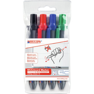 edding 04.12.2004  retract 12 Whiteboardmarker 4er-Set...