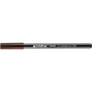 edding 4-125520-018  1255 Kalligrafiestift 2,0 dunkelbraun