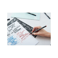 edding 4-1255-3-001  1255 Kalligrafiestift 3er-Set schwarz