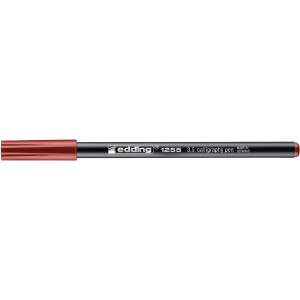 edding 4-125535-046  1255 Kalligrafiestift 3,5 karmesin