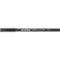 edding 4-1300001  1300 Fasermaler medium schwarz