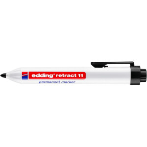 edding retract 11 Permanentmarker schwarz 4-11001