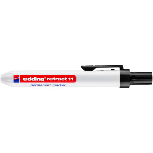 edding 4-11001  retract 11 Permanentmarker schwarz