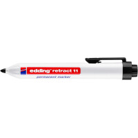 edding 4-11001  retract 11 Permanentmarker schwarz
