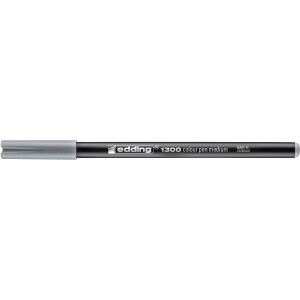 edding 4-1300026  1300 Fasermaler medium silbergrau