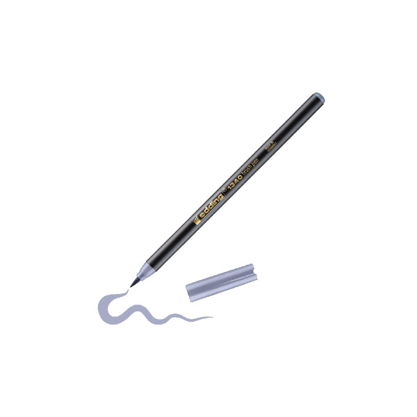 edding 4-1340026  1340 Pinselstift silbergrau