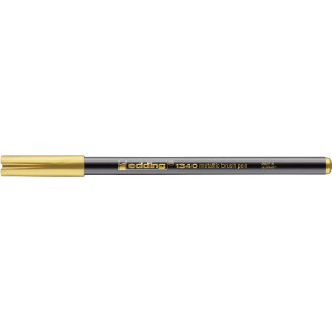 edding 4-1340053  1340 metallic Pinselstift gold
