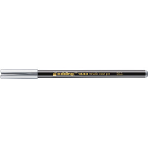 edding 4-1340054  1340 metallic Pinselstift silber