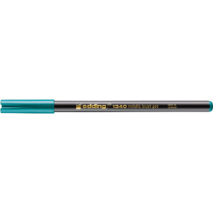 edding 4-1340074  1340 metallic Pinselstift grün