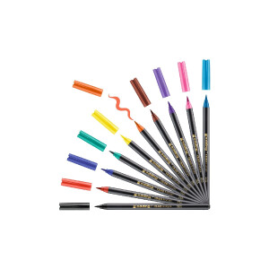 edding 4-1340-10-2  1340 Brush Lettering 10er-Starterset...