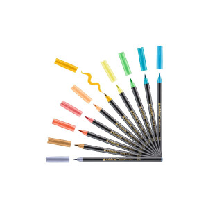 edding 4-1340-10-3  1340 Brush Lettering 10er-Set sanfte...