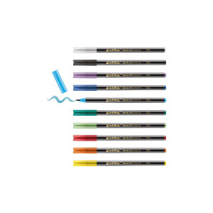 edding 4-1340-10-4  1340 glitzer Pinselstift 10er-Set...
