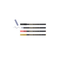 edding 4-1340-4-2  Pinselstift Mix 4er-Set sortiert