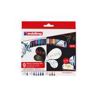 edding 4-1340-9-S2  Happy Lettering 9er-Set sortiert