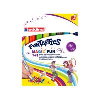edding 4-13-8-099  13 FUNTASTICS MAGIC FUN Kinderfasermaler 8er-Set sortiert