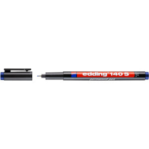 edding 4-140003  140 S Permanenter Folienschreiber blau