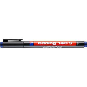 edding 4-140003  140 S Permanenter Folienschreiber blau