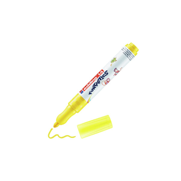 edding 4-14005  14 FUNTASTICS Kinderfasermaler gelb