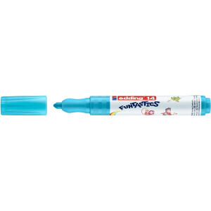 edding 4-14010  14 FUNTASTICS Kinderfasermaler hellblau