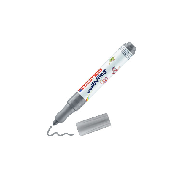 edding 4-14012  14 FUNTASTICS Kinderfasermaler grau
