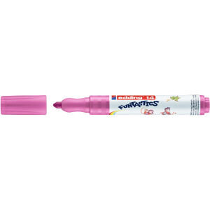 edding 4-14061  14 FUNTASTICS Kinderfasermaler himbeere