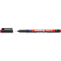 edding 4-141002  141 F Permanenter Folienschreiber rot