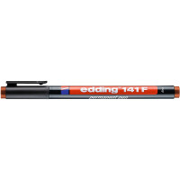 edding 4-141007  141 F Permanenter Folienschreiber braun