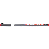 edding 4-142002  142 M Permanenter Folienschreiber rot
