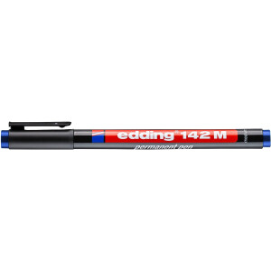 edding 4-142003  142 M Permanenter Folienschreiber blau