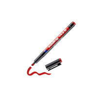 edding 4-143002  143 B Permanenter Folienschreiber rot