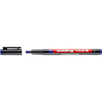 edding 4-143003  143 B Permanenter Folienschreiber blau