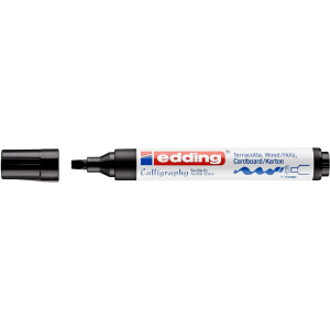 edding 4-1455001  1455 Kalligrafiemarker mit flexibler...