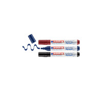 edding 4-1455-3  1455 Kalligrafiemarker mit flexibler Spitze 3er-Set sortiert