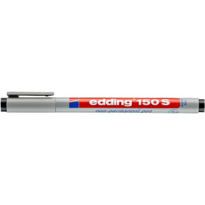 edding 4-150001  150 S Non-permanenter Folienschreiber schwarz