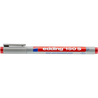 edding 4-150002  150 S Non-permanenter Folienschreiber rot