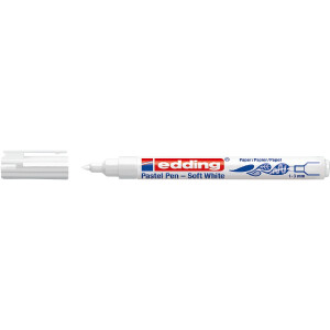edding 4-1500049  1500 Pastellstift weiß