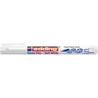 edding 4-1500049  1500 Pastellstift weiß