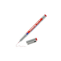edding 4-151002  151 F Non-permanenter Folienschreiber rot