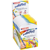edding 4-15-12  15 FUNTASTICS Kinderfasermaler 12er-Set sortiert