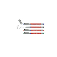 edding 4-151-4  151 F Non-permanenter Folienschreiber 4er-Set sortiert