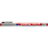 edding 4-152002  152 M Non-permanenter Folienschreiber rot