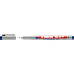 edding 4-152003  152 M Non-permanenter Folienschreiber blau