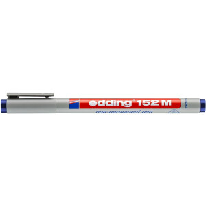 edding 4-152003  152 M Non-permanenter Folienschreiber blau
